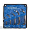 Kit Clé plate courbée polygonale demi-lune - 5 pcs - 8 à 22 mm