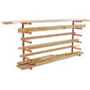 Rack pour bois rayonnage rangement etagere kit
