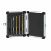Coffret 6 forets multifonctions HSS Titane multi matériaux métal bois PVC