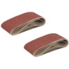 Triton Lot de 6 bandes abrasives - 64 x 406 mm - Pour ponceuse - Grain assortis