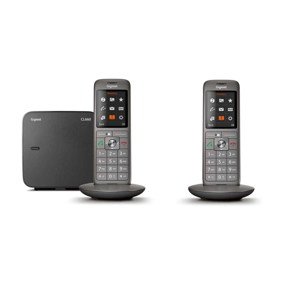 Gigaset CL660 Duo - Téléphone fixe sans fil - 2 combinés - BricoLoisirs