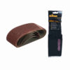 Triton 5 bandes abrasives - 76 x 533 mm - Gr 80 - TAS80G 557005