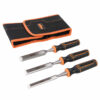 Triton 969637 - Lot de 3 ciseaux à bois TWCS3 - 13 19 25 mm