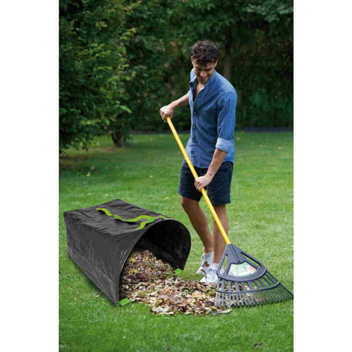 Sac de ramassage jardin 180L côté plat pratique – Image 2