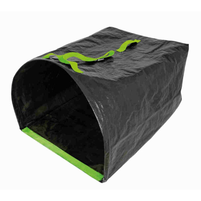 Sac de ramassage jardin 180L côté plat pratique