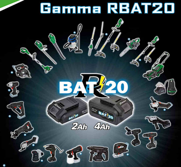 Ribimex Batterie 20V 2Ah "R-BAT20" – Image 2