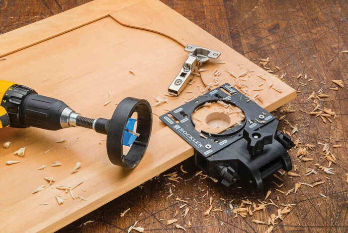 Rockler JIG IT® - Gabarit de perçage pour charnière dissimulée – Image 2