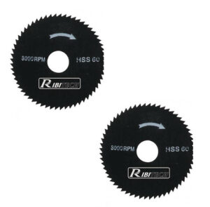 Lot de 2 Lames Coupe Fine Bois Z60 pour Mini Scie PRKIT7TSM