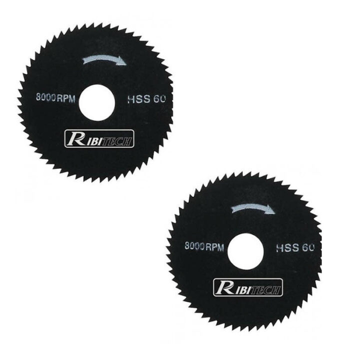 Lot de 2 Lames Coupe Fine Bois Z60 pour Mini Scie PRKIT7TSM