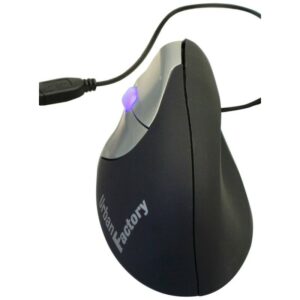 URBAN FACTORY EML01UF Souris ergonomique filaire pour gaucher